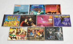 10 darab CD lemez - Rednex, U96...stb.