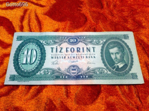 1957 -es ropogós 10 forint -os Bankó Ritkább !!!!! (L1014)