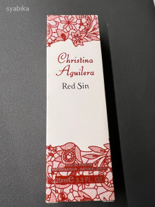 Christina Aguilera Red Sin  20 ml női parfüm illatminta