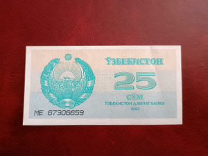 25 szom 1992 Üzbegisztán
