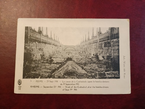 Reims képeslap