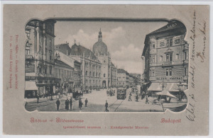 Budapest - Üllői út / Iparművészeti Múzeum, 1900 (T)
