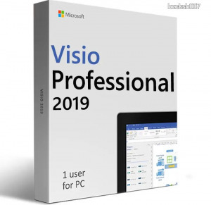 Microsoft Visio Professional 2019 Retail Aktiváló Kulcs