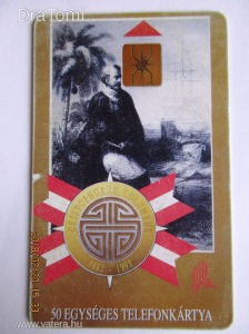 Kolumbusz Kristóf 1992-es telefonkártya MATÁV