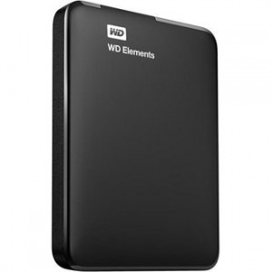 Western Digital Elements 2.5 1TB 5400rpm 8MB USB 3.0 (WDBUZG0010BBK-WESN)