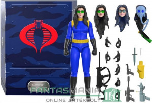 000 16-18 cm-es G.I. Joe / GI Joe Super7 Ultimates figura - Cobra Baroness / Bárónő figura 80s rajzf