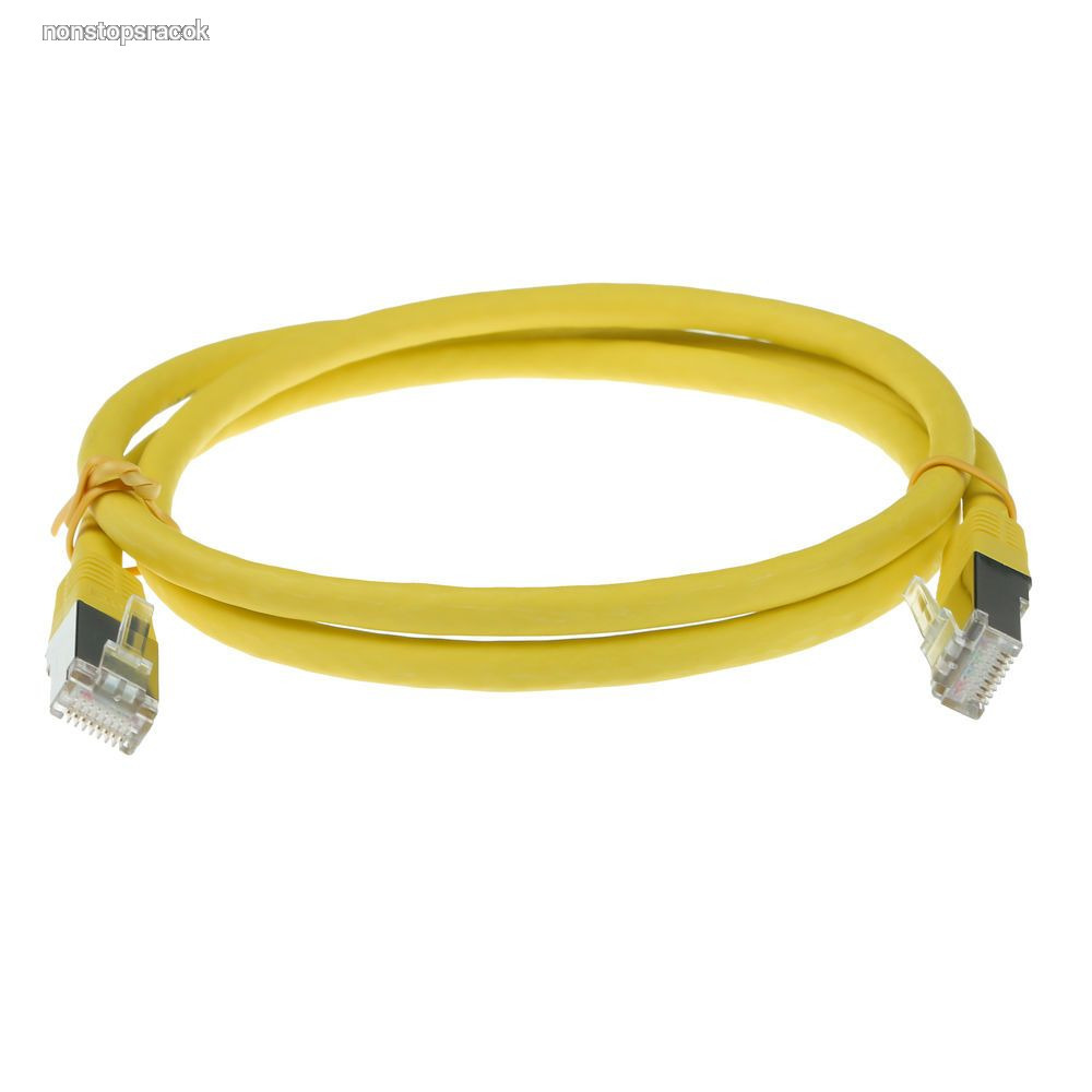 Equip 615562 Cavo patch Equip Cat6 S/FTP 2xRJ45 1,50 m giallo LSZH polisacco Equip 615562 Cavo patch Equip Cat6 S/FTP 2xRJ45 1,50 m giallo LSZH polisacco