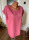 Next 40-es méretű tüdőszínű flitteres rövid újjú női blúz eladó Kép