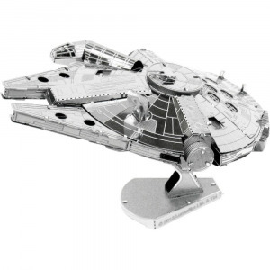 Metal Earth Star Wars Millenium Falcon űrhajó 3D lézervágott fémmodell építőkészlet 502658