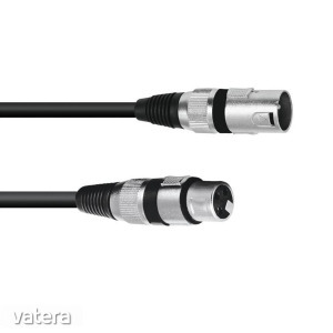 Omnitronic - XLR kábel 3pin 25m bk