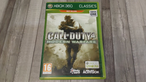 Xbox 360 : Call Of Duty 4 Modern Warfare - XBOX ONE ÉS SERIES X KOMPATIBILIS !