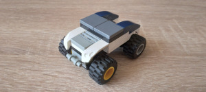 7453 Lego Racers White and Gray Off Road Racer eladó 590ft-ért!