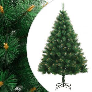 csuklópántos műkarácsonyfa állvánnyal 120 cm