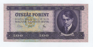 1969 500 forint alacsony sorszám UNC