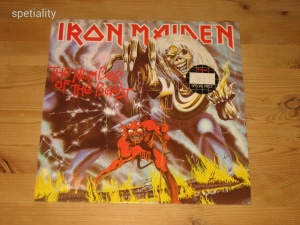 Iron Maiden - The Number Of The Beast LP - Germany - Újranyomás DMM Kép