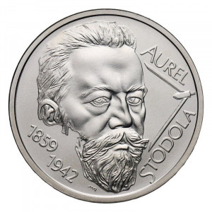 Szlovákia, 10 euro 2009 - Aurel Stodola fizikus UNC, 18g900