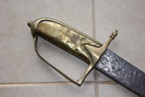 Gyalogos kard XIII. sz. vége