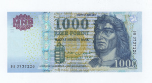 2015 1000 forint DB UNC