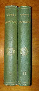 Fournier Ágoston:I. Napoleon életrajza I-II./Két kötet a háromból