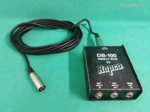 Amerikai Rapco DB-100 Direct Box Kábellal Hangszer Hangtechnika USA
