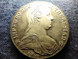 Ausztria Mária Terézia (1740-1780) Ezüst SF Tallér Utánveret 1780 (id81920)