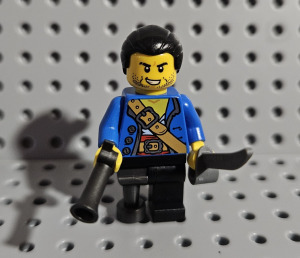 LEGO Pirates - Kalóz figura fegyverrel - 1.verzió - ÚJ