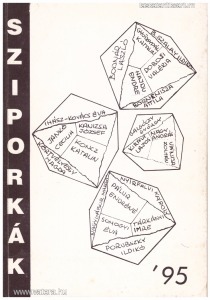Sziporkák - A Zsarát c. kulturális folyóirat alkotóinak antológiája Dedikált!