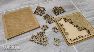 Fa játék fractal puzzle (Ingyen posta!)