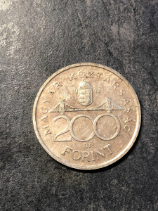 200 forint ezüst pénz 1992 1 darab