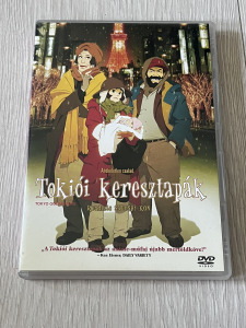 Tokiói keresztapák DVD - Satoshi Kon filmje (2 DVD, makulátlan, feliratos Warner kiadás)