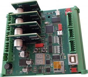 Léptetőmotor vezérlő Emis SMC-IC4 12 V, 48 V