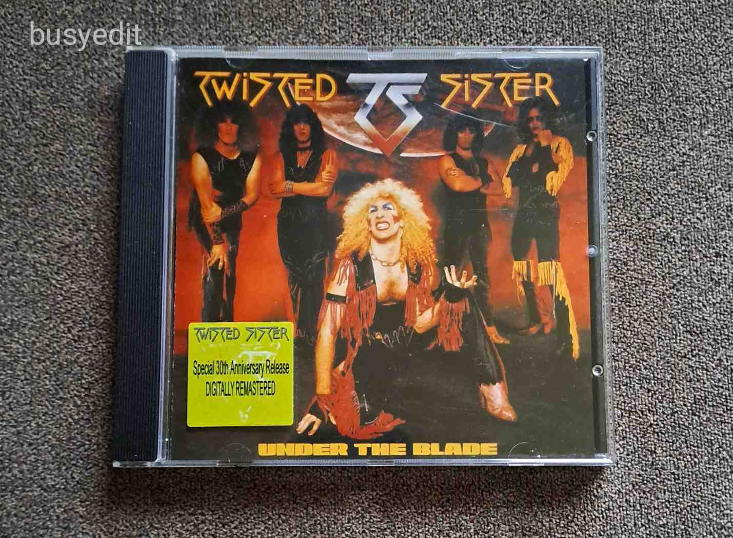 Twisted Sister – Under The Blade CD (Demolition 2005 UK)