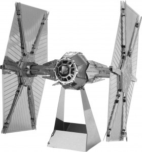 Metal Earth Star Wars TIE Fighter űrrepülő 3D lézervágott fémmodell építőkészlet 502654