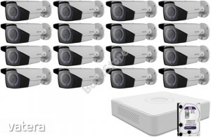 16 varifokális infrakamerás megfigyelőrendszer HIKVISION HDTVI 116619