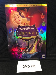szép állapotú DVD 66 Disney - Csipkerózsika - Jubileumi díszdobozos extra kiadás