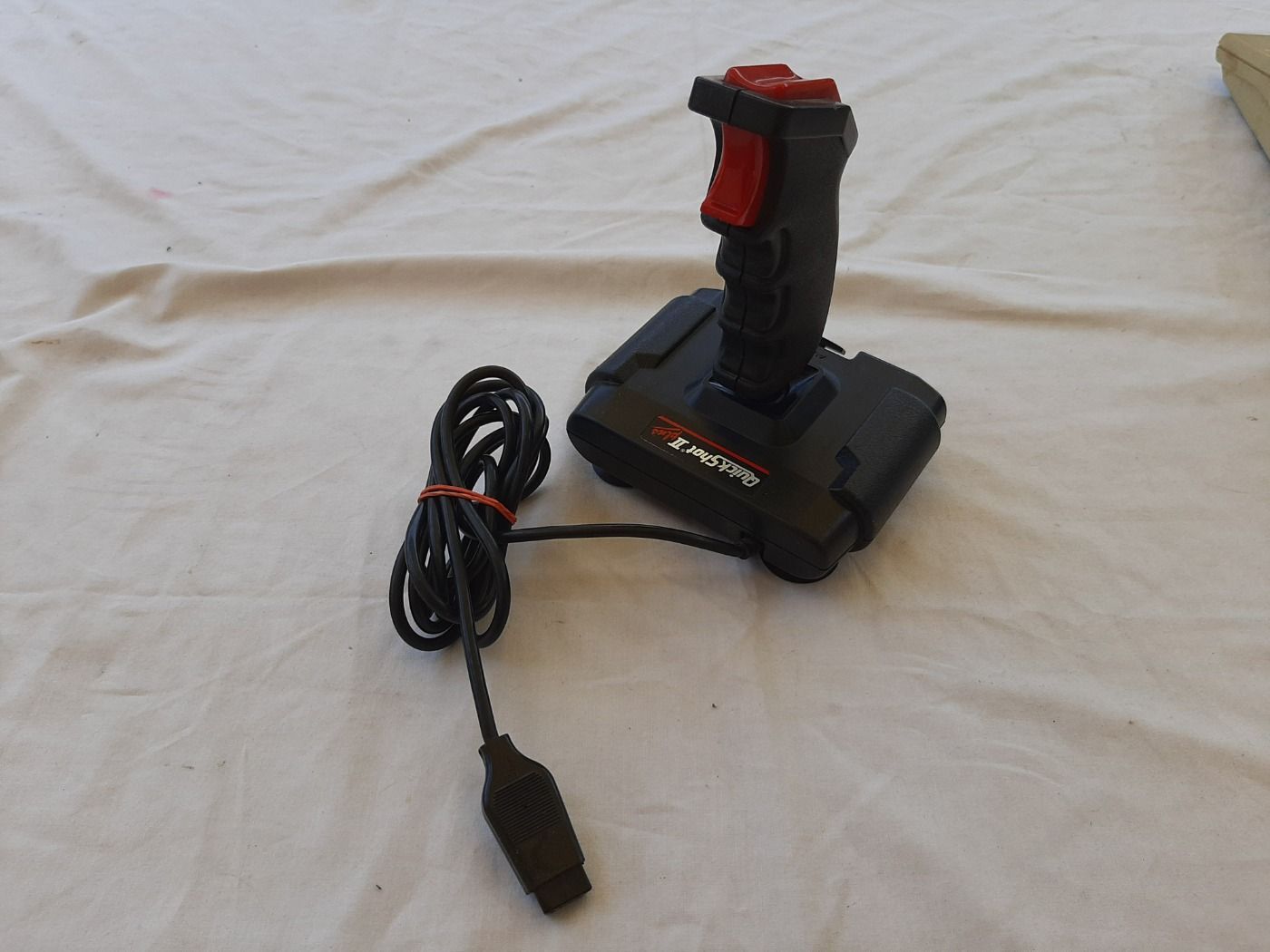 2 Joystick Amiga/Commodore/Atari . QUICKSHOT IV. 3 poignées interchangeables 2 Joystick Amiga/Commodore/Atari . QUICKSHOT IV. 3 poignées interchangeables