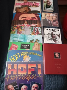 Hofi Géza teljes lemez gyűjtemény+2db kislemez+2db könyv