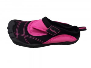 33-34-es fekete-pink vízicipő, strandcipő - Fashy