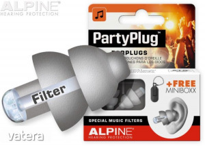 Alpine - PartyPlug füldugó ezüst