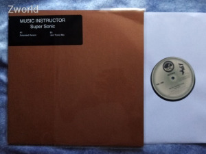 Music Instructor – Super Sonic, Vinyl 12,Trance, Electro, Tech House 1998