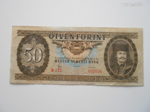 Szép, ropogós 50 forint 1965