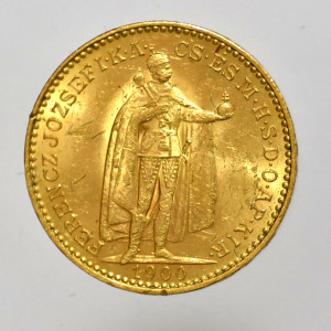 1900 Ferenc József arany 20 korona     ( PAP215 )