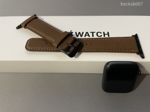 Apple Watch Bőr Óraszíj 42/44/45mm
