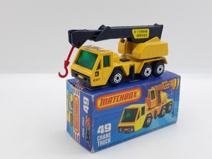 Matchbox Superfast. Crane Truck + Eredeti doboz.