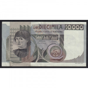 Olaszország, 10000 lire 1980 F