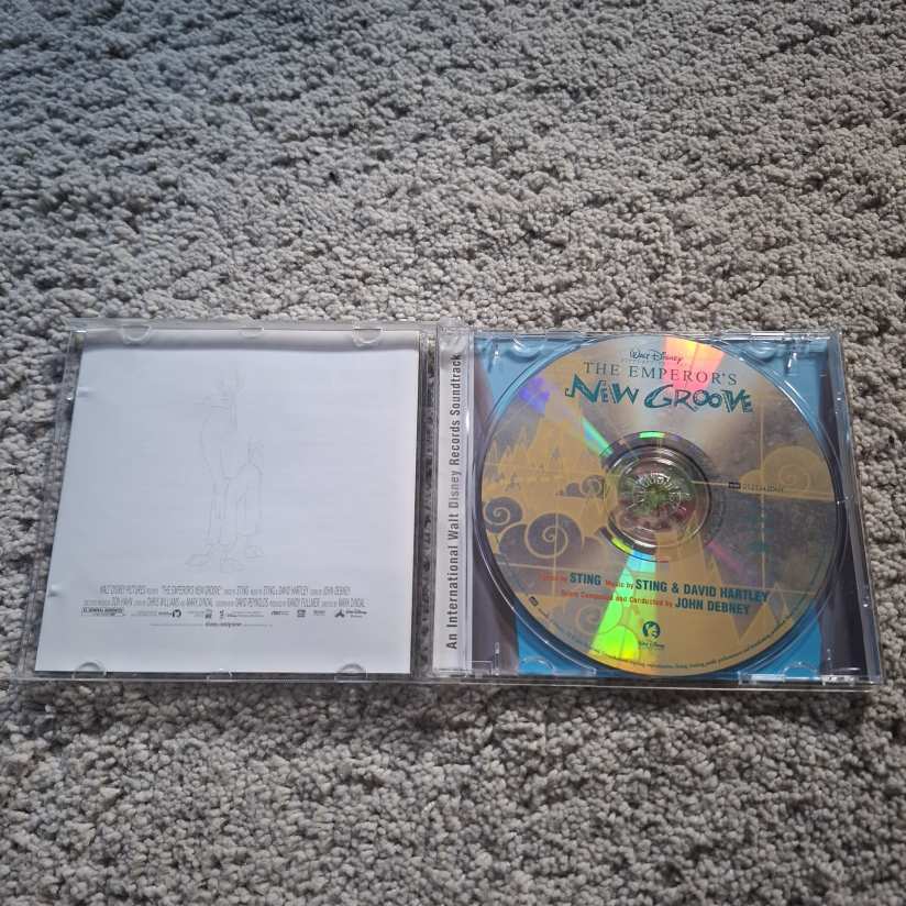 THE EMPEROR'S NEW GROOVE (WALT DISNEY) SOUNDTRACK CD
