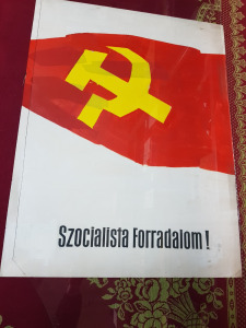 Régi kommunista propaganda plakát