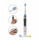 Új! AEG EZS 5663 elektromos fogkefe, ergonomikus markolat, Fehér/Ezüst + 3x4 db pótfej Kép