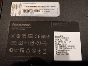 Lenovo G780/ i5-3210M/ 8 GB RAM/ 480 GB SSD/ GT 630M, 2 GB