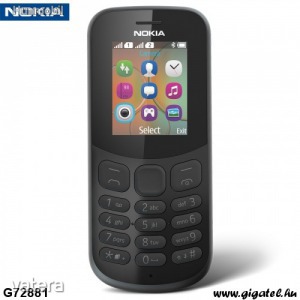 Mobiltelefon NOKIA 130 (2017) black Új